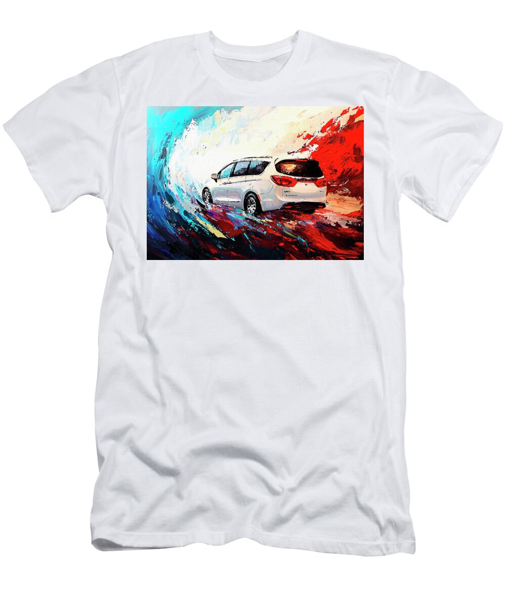 Chrysler Pacifica 2016 USA Minivan Pollard Halle T-Shirt