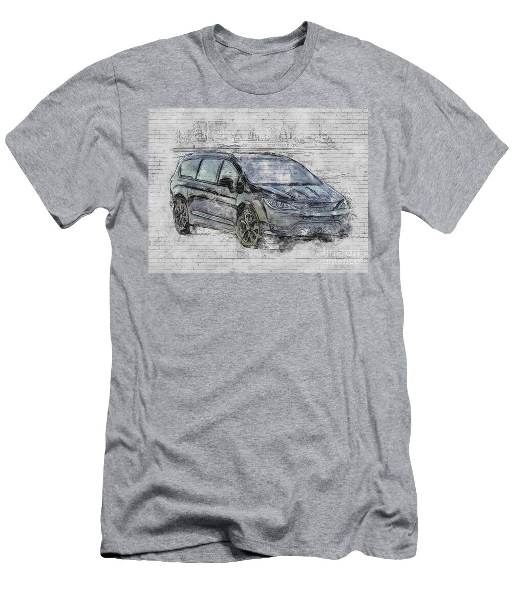 Chrysler Pacifica S 2018 Family Minivan New Cars Black American Ashtyn Treutel T-Shirt