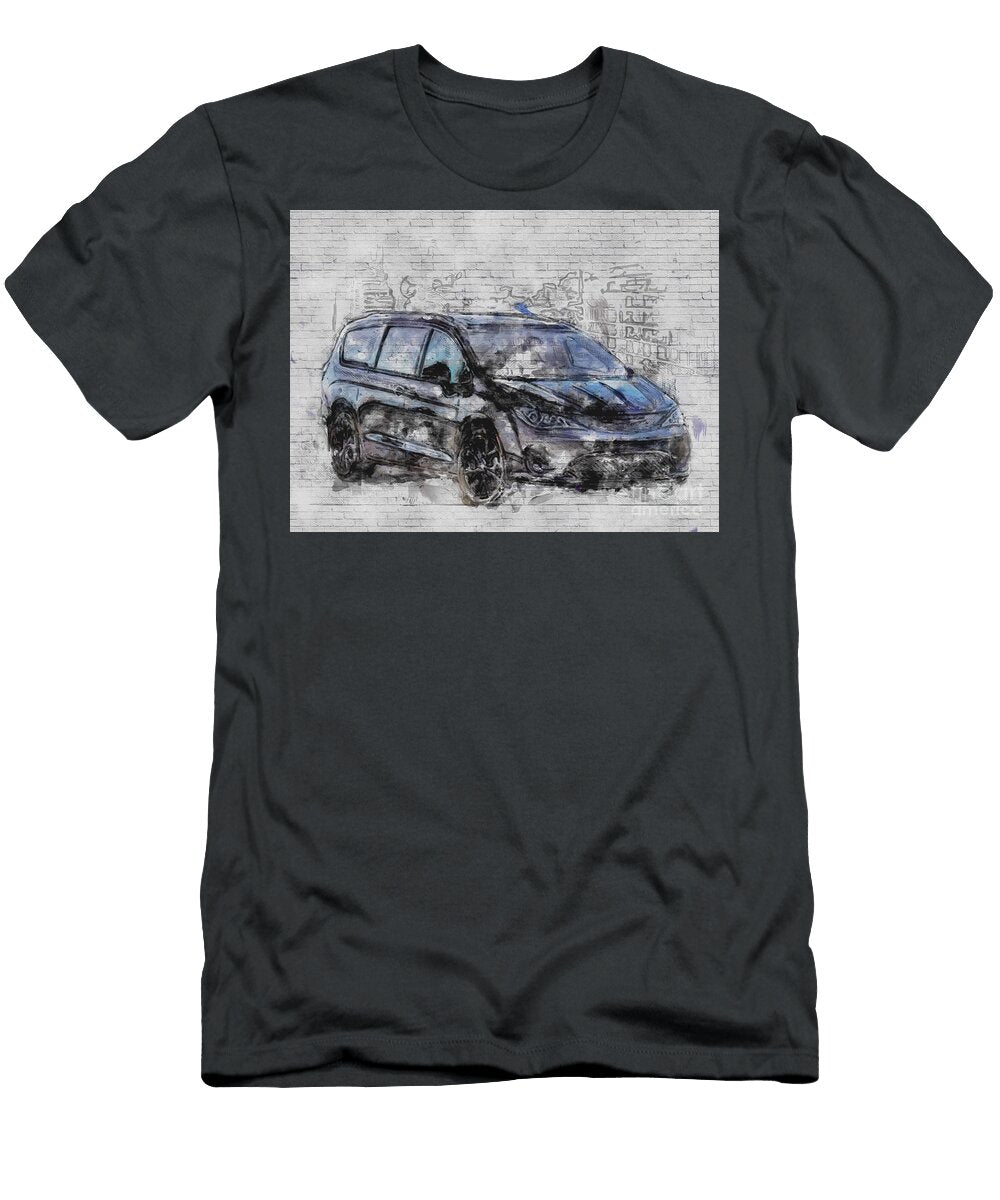 Chrysler Pacifica S Appearance Package Exterior Black Minivan American Cars Ashtyn Treutel T-Shirt
