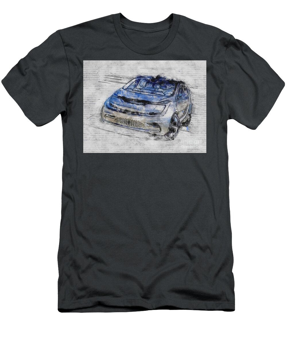 Chrysler Portal 2017 Electric Minivan Cars of the Future American Ashtyn Treutel T-Shirt