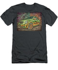 Chrysler Pt Cruiser 2000 Hatchback Forest Scene Rusty Car Rusty Green Car in Woods Hollie Love T-Shirt
