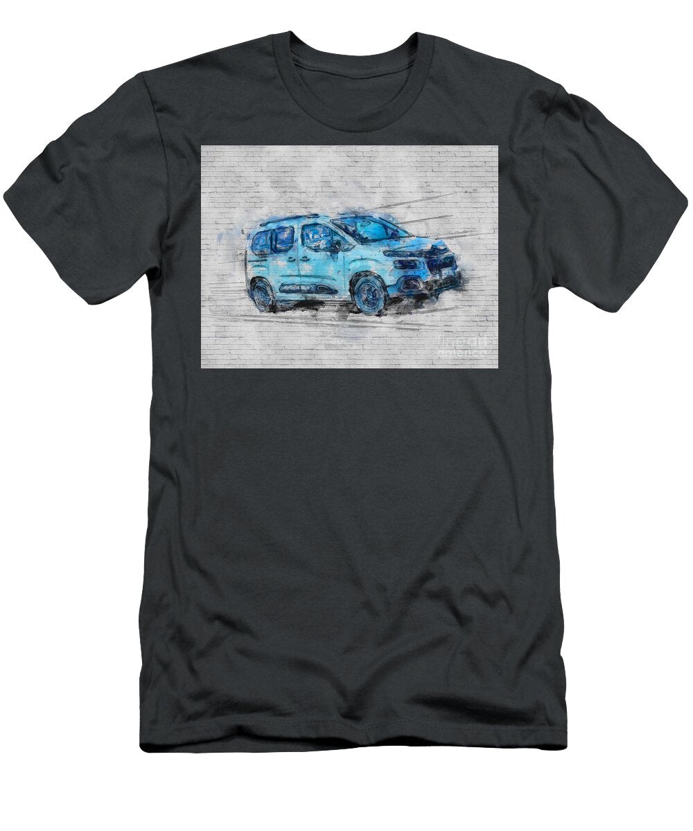 Citroen Berlingo Multispace Minivans 2021 Cars Jp Spec French Ashtyn Treutel T-Shirt