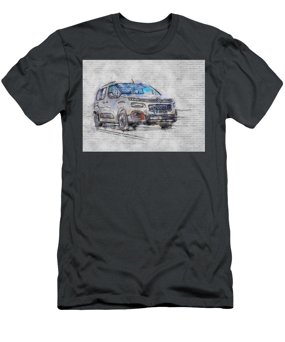 Citroen Berlingo Multispace Xtr Road 2018 Cars Minivan New French Ashtyn Treutel T-Shirt