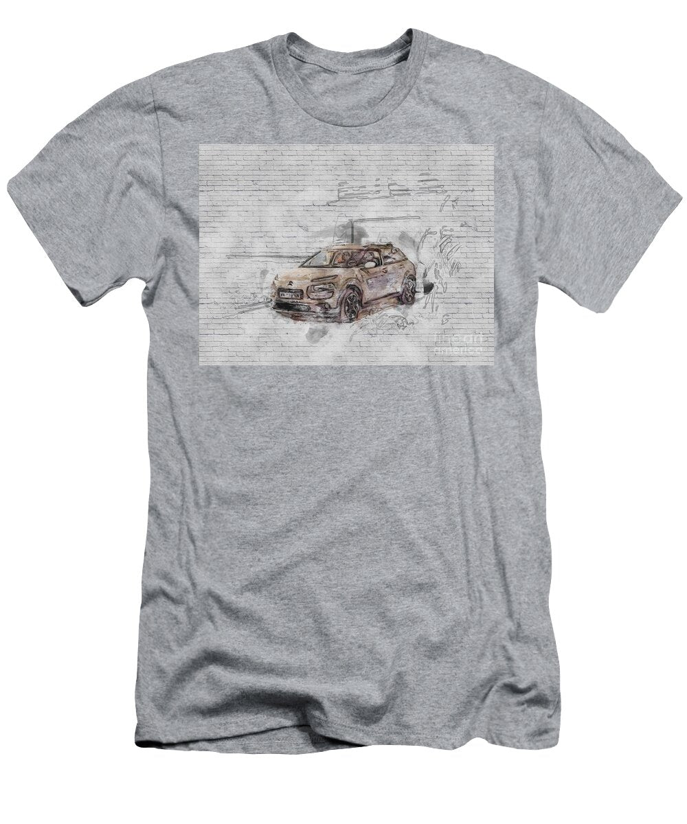 Citroen C4 Cactus 2018 Hatchback New Cars Gray Garage Family Car Ashtyn Treutel T-Shirt
