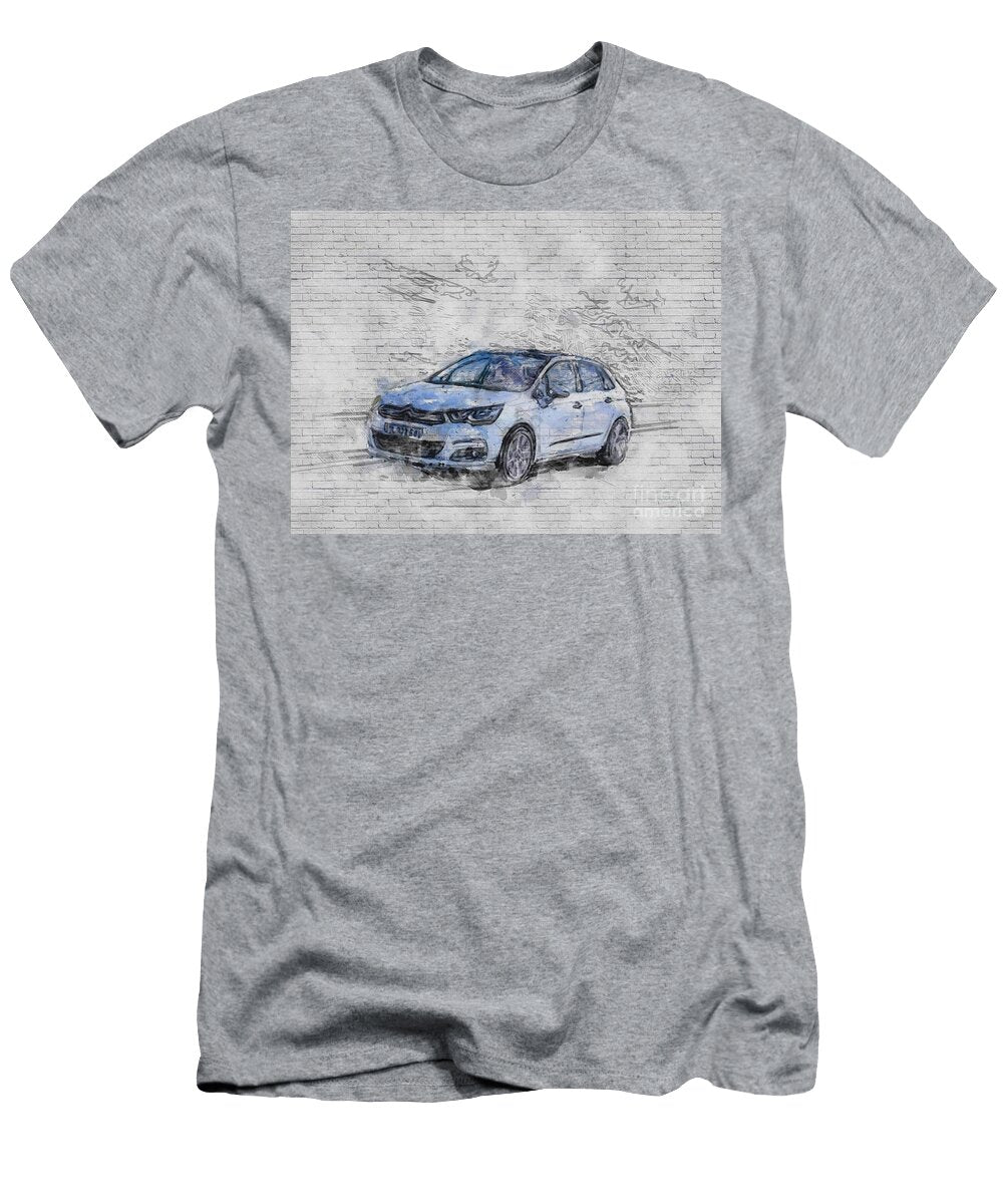 Citroen C4 Hatchback Road 2018 Cars New French Ashtyn Treutel T-Shirt