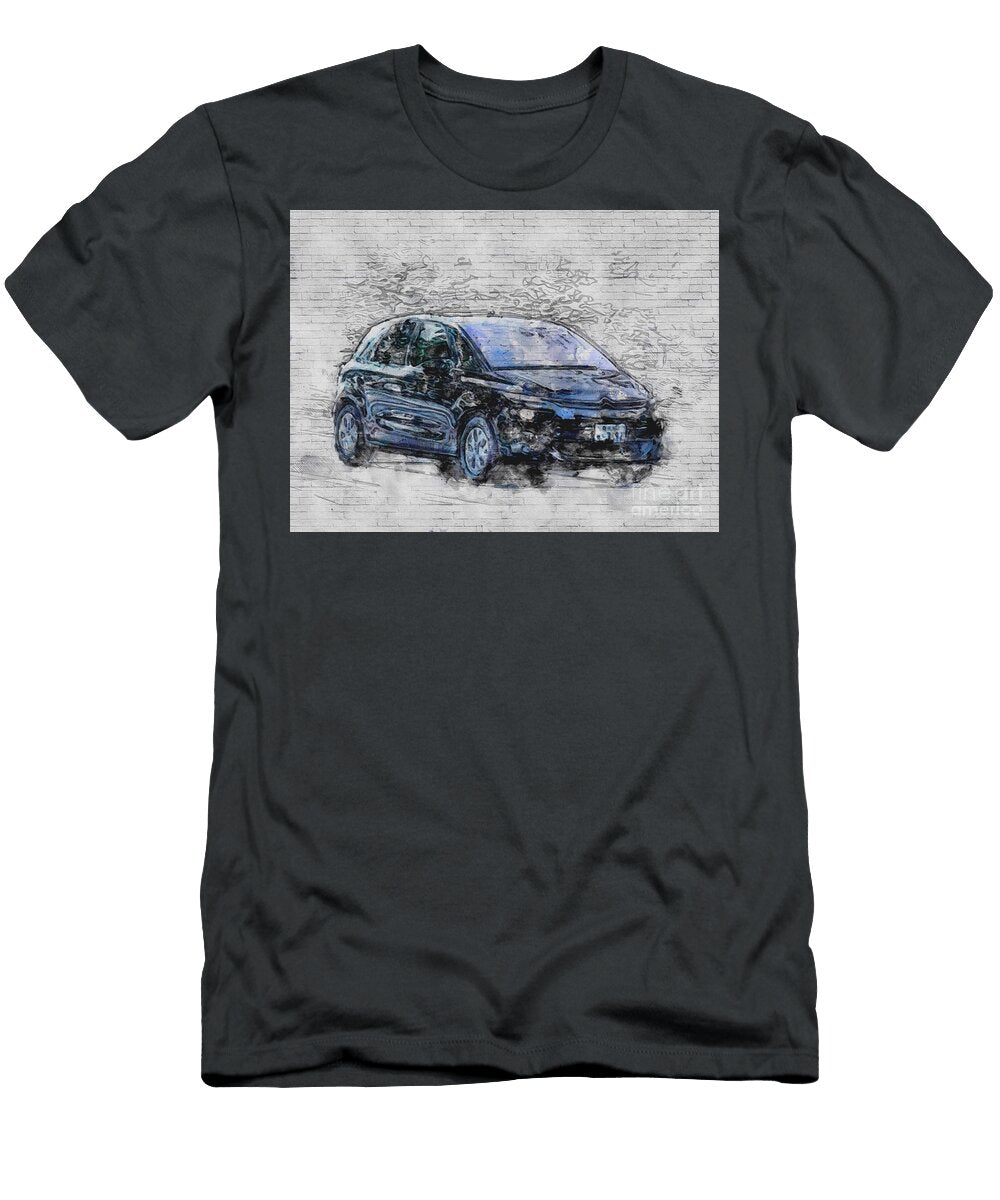 Citroen C4 Picasso Highway 2015 Cars Jp Spec Minivans French Ashtyn Treutel T-Shirt