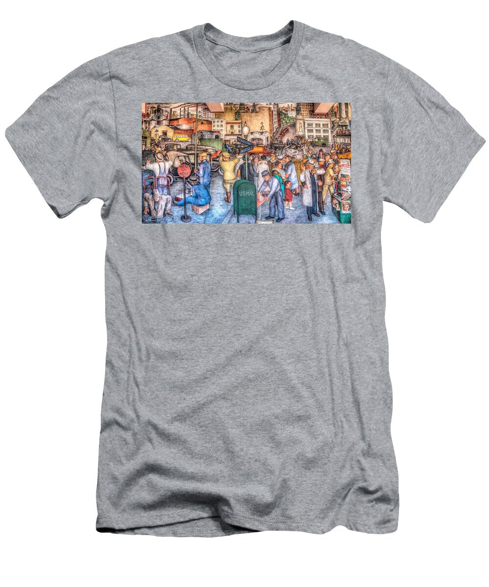 City Life San Francisco Victor Arnautoff T-Shirt
