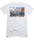 City of Trieste Architecture and Scooter Bikes View Brch Photography T-Shirt