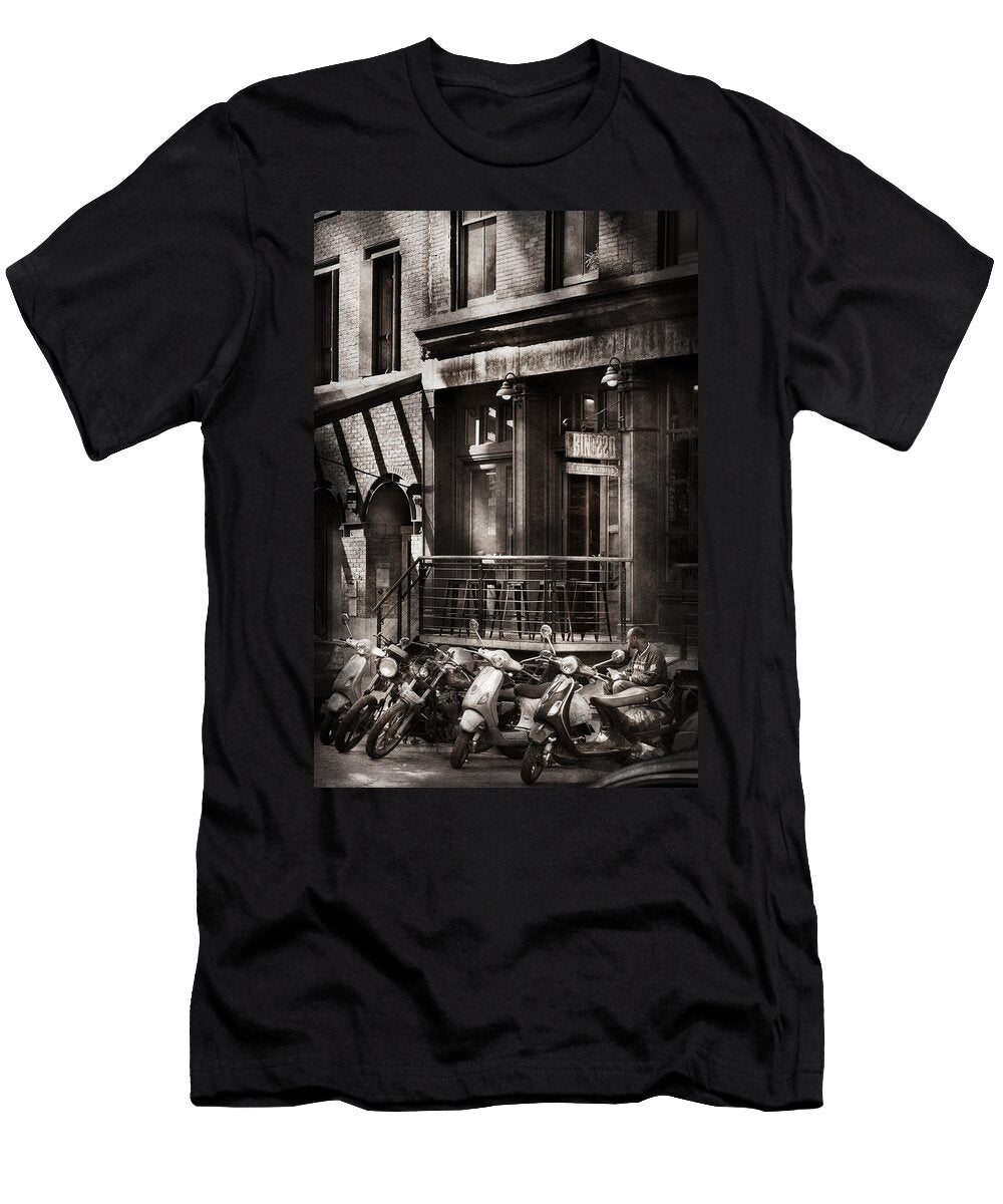 City South Street Seaport Bingo 220 Mike Savad T-Shirt