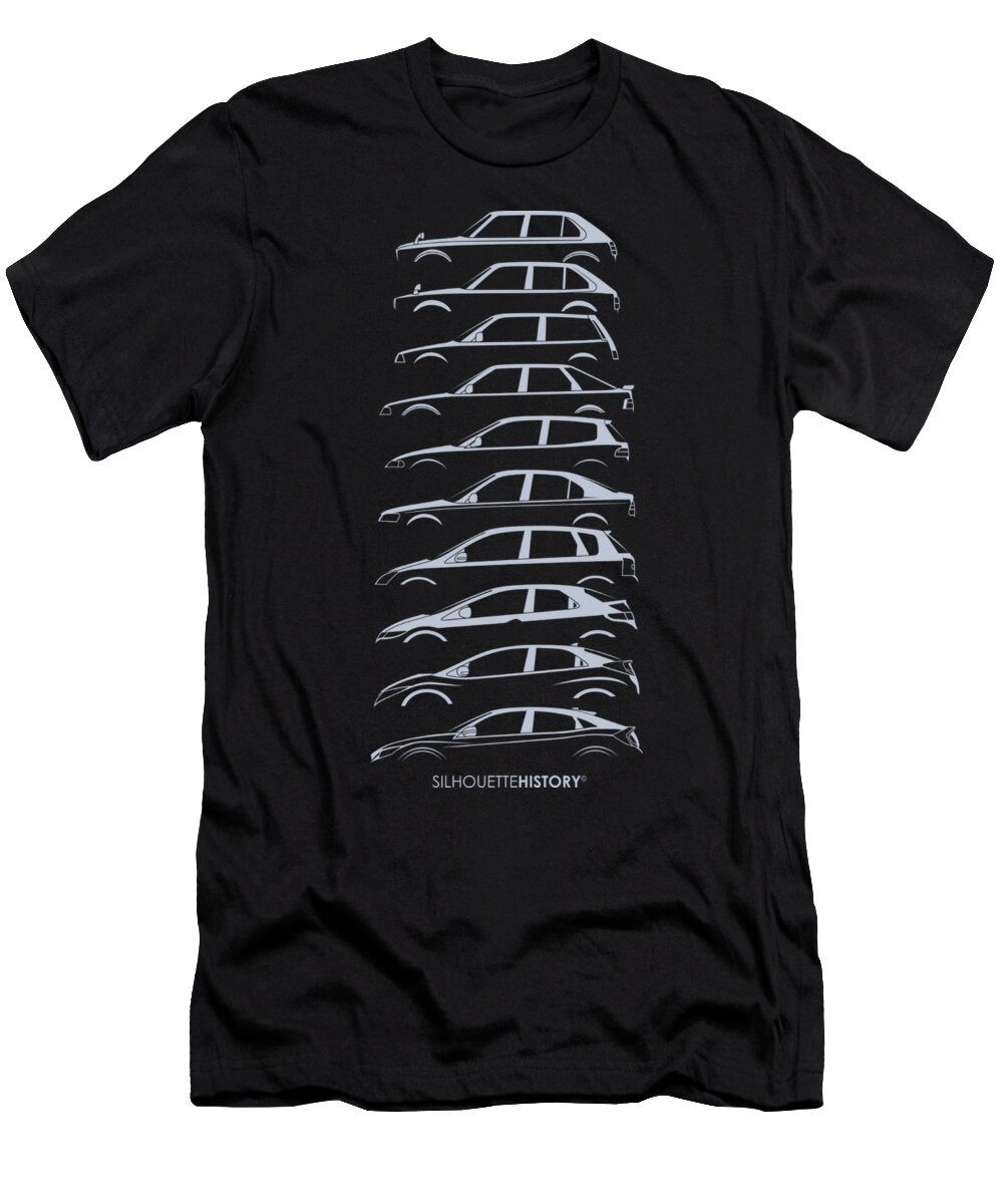 Civil Hatch Silhouettehistory Gabor Vida T-Shirt