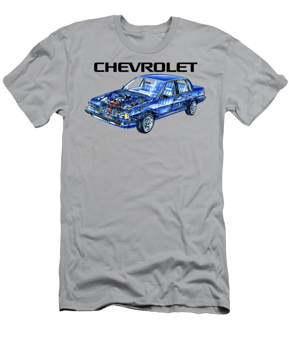Classic American 4 Door Sedan Chevrolet Celebrity Vladyslav Shapovalenko T-Shirt