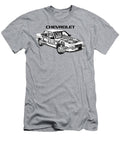 Classic American 4 Door Sedan Chevrolet Corsica Cutaway Automotive Art Vladyslav Shapovalenko T-Shirt