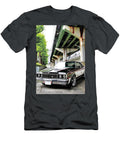 Classic American Oldsmobile Cutlass Supreme Car Under a Bridge Urban Street Photography Lowell Harann T-Shirt