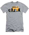 Classic American Yellow 32 Hotrod Car Illustration Jeff Hobrath T-Shirt