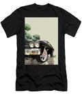 Classic Black Chevelle Ss Muscle Chevrolet Chevelle Car Illustration Lowell Harann T-Shirt