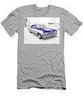 Classic Blue and White Sedan Cathy Anderson T-Shirt