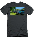 Classic Blue Cars Lined Up Evie Carrier T-Shirt