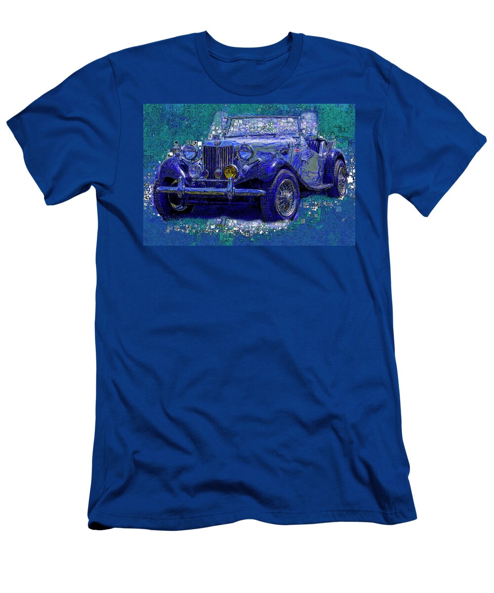 Classic British Sports Car Mg Jack Zulli T-Shirt
