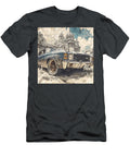 Classic Car and Cityscape Vintage Car Cityscape Lowrider Car with Intricate Details Drawing Kari Goldfalse T-Shirt