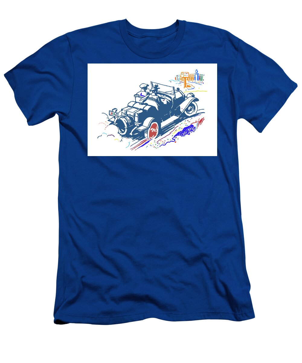 Classic Car Painting Leith Huber T-Shirt