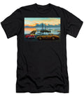 Classic Cars Mercedes By Tranquil Lake Paul Meijering T-Shirt