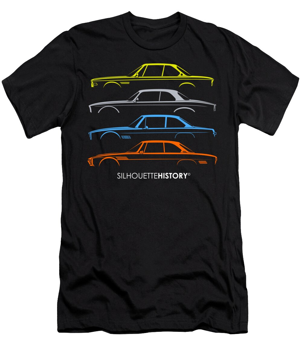 Classic Gran Turismo Silhouettehistory Gabor Vida T-Shirt