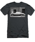 Classic Jaguar Xj Saloon Side Profile with Wire Wheels Urban Street Black and White Dmr Filho T-Shirt