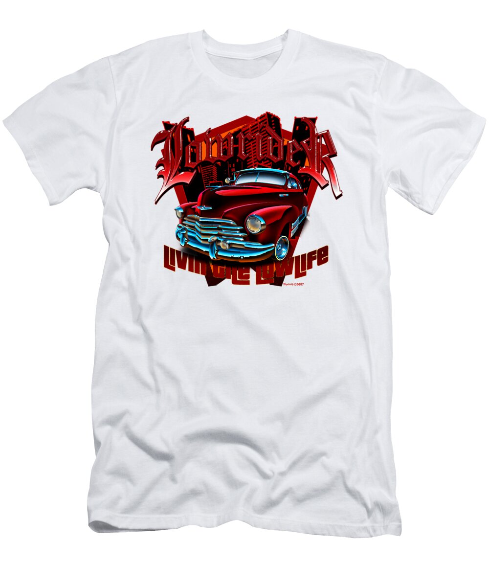 Classic Lowrider Car Art Kenvin Tran T-Shirt