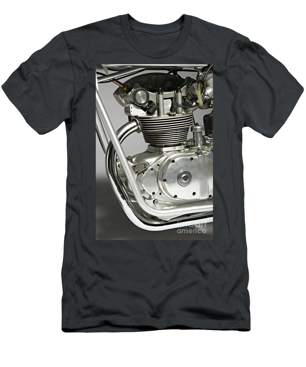 Classic Motorbike Mondial 175 Engine T-Shirt