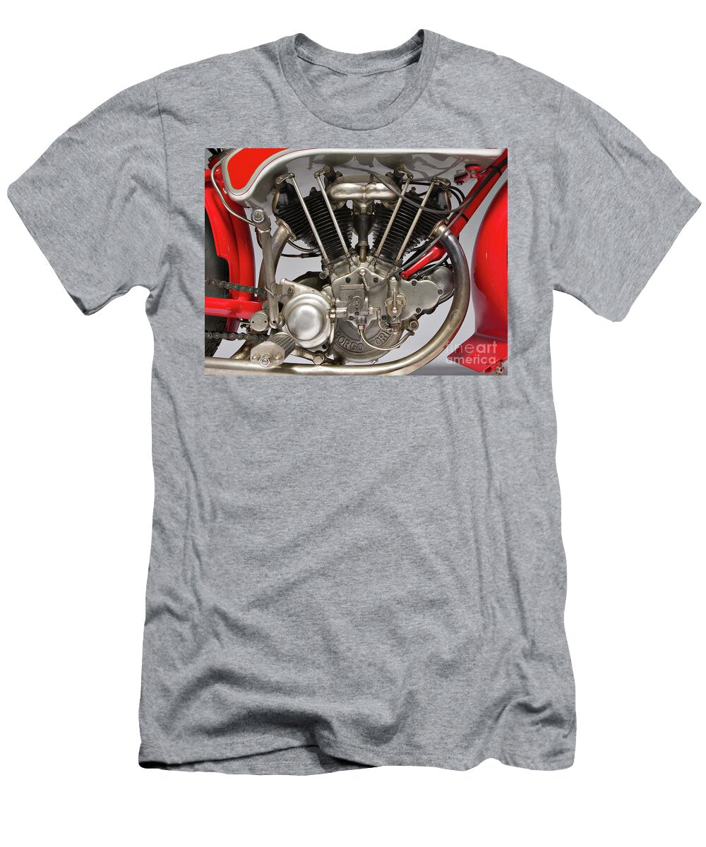 Classic Motorbike Motoborgo 500 Engine T-Shirt