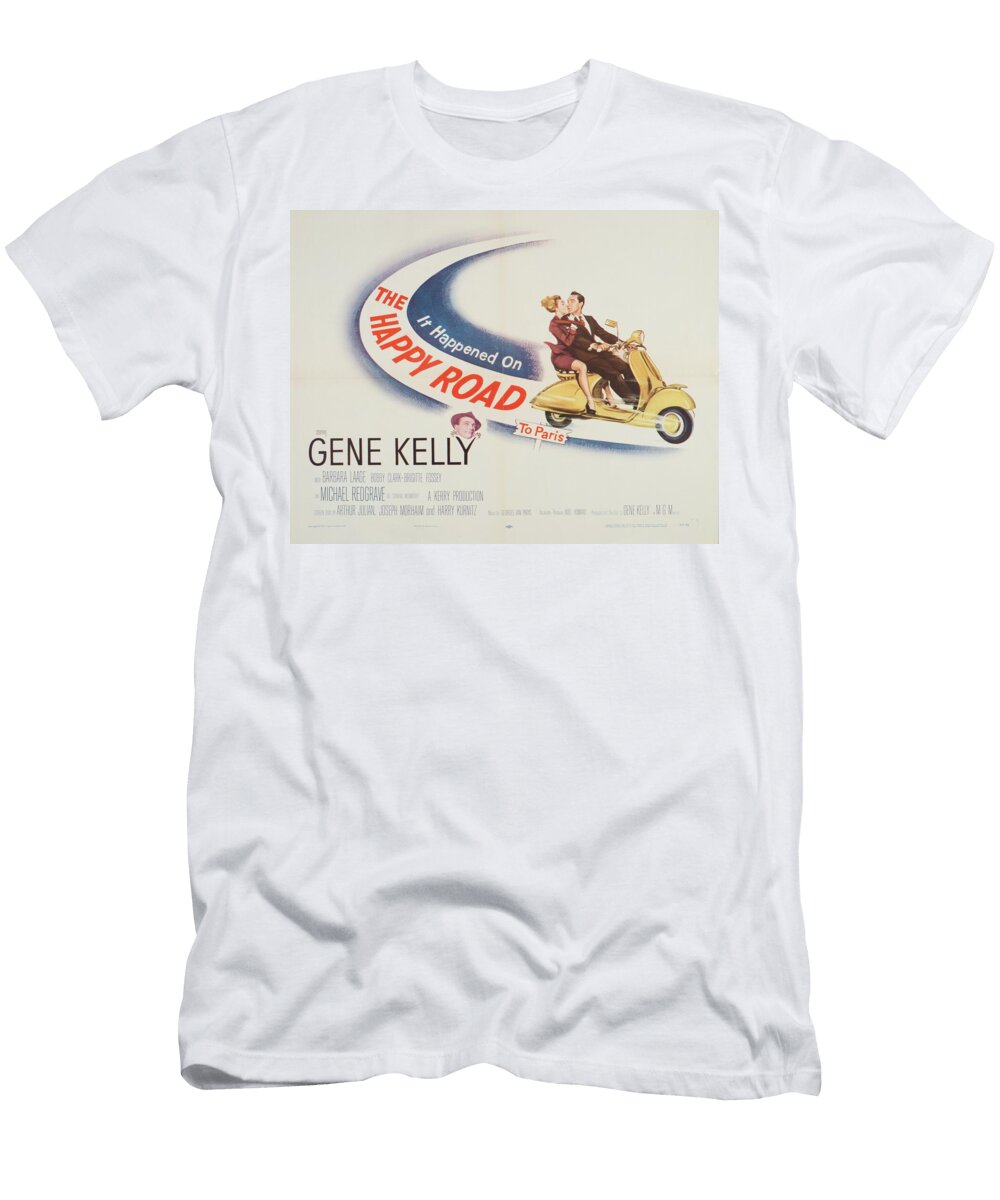 Classic Movie Poster the Happy Road Esoterica Art Agency T-Shirt