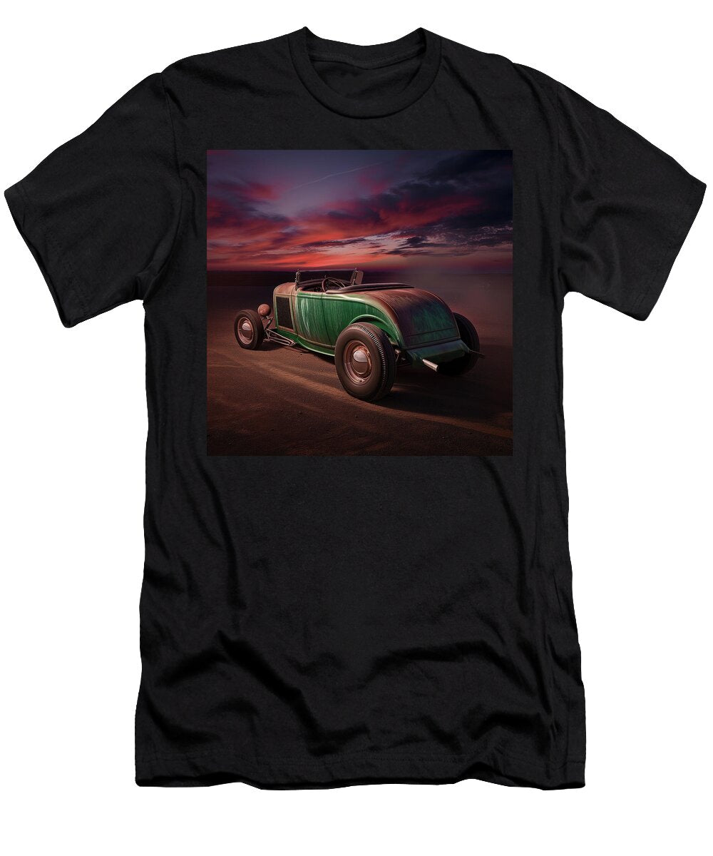 Classic Ratrod Roadster Hot 144 Yo Pedro T-Shirt