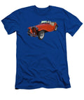 Classic Red Mg Tc Convertible British Sports Car Keith Webber Jr T-Shirt