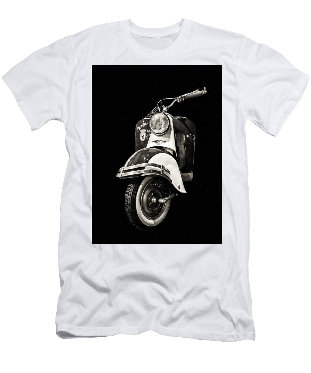 Classic Scooter in Black and White David Gallardo T-Shirt