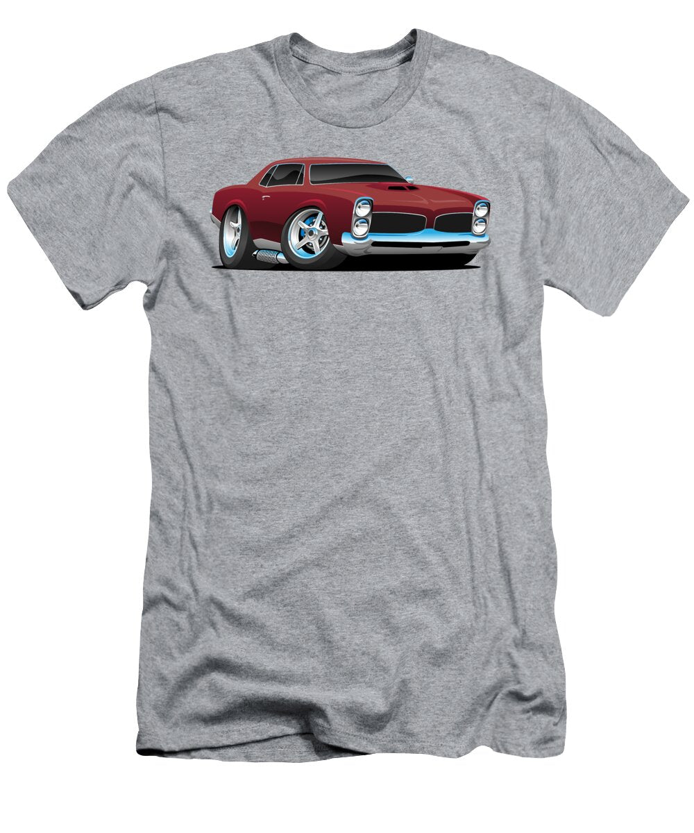 Classic Sixties American Muscle Car Jeff Hobrath T-Shirt