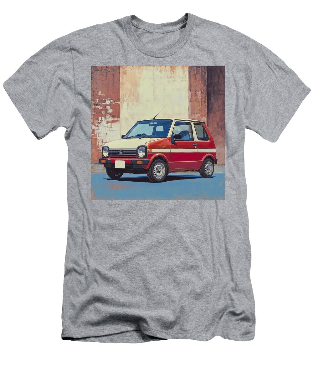 Classic Vehicle Daihatsu Mira 1980 Japan Kei Car Jdm Car Vintage Car Retro Design Grayson Sheppard T-Shirt