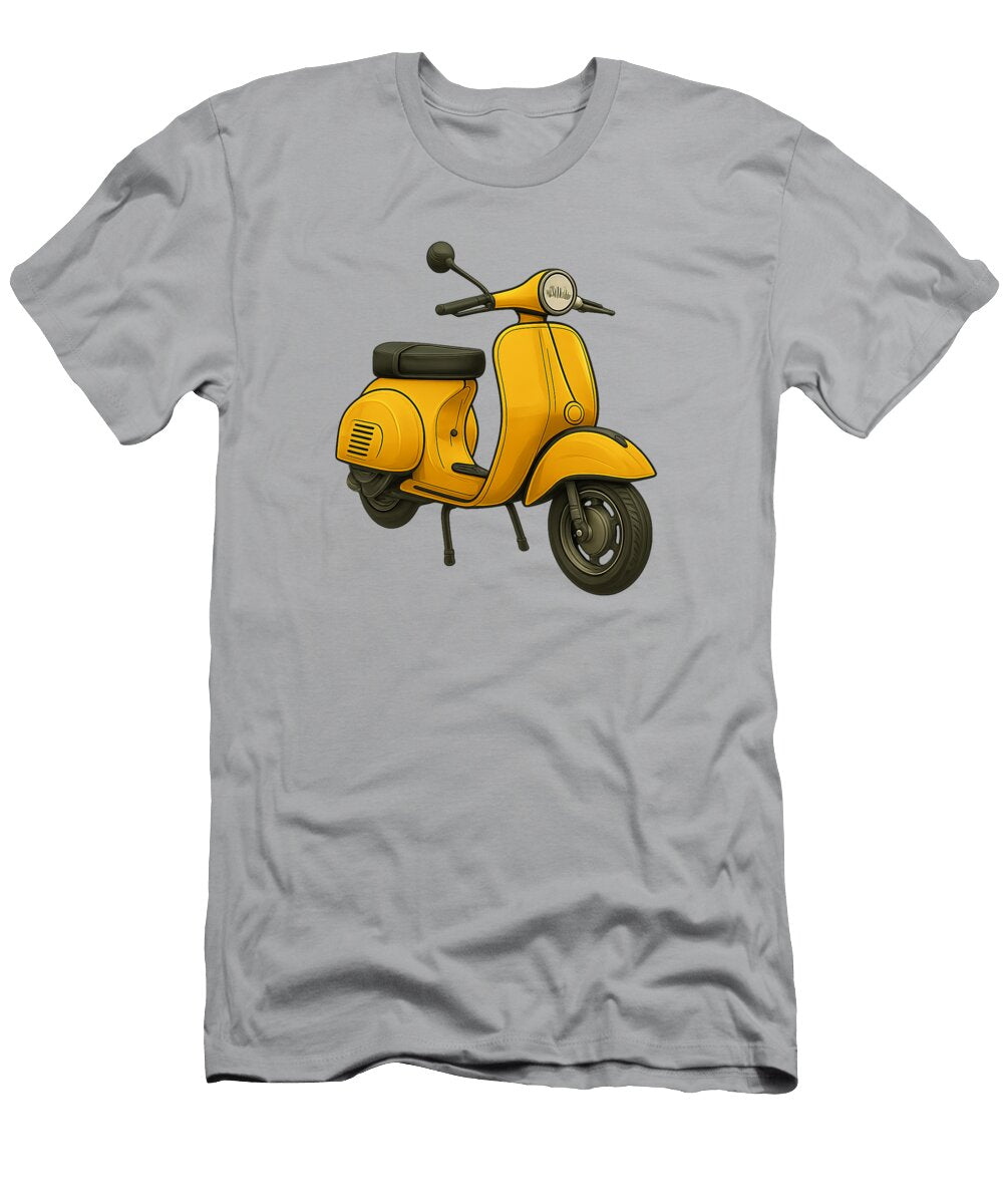 Classic Yellow Scooter Online Store T-Shirt