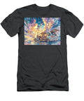 Cloudy Sky Abstract Landscape Honda Odyssey Colorful Artwork Elmer Powers T-Shirt