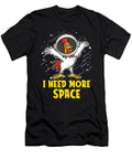 Cock Astronaut Farmer Farming Rooster I Need More Space Crazy Squirrel T-Shirt