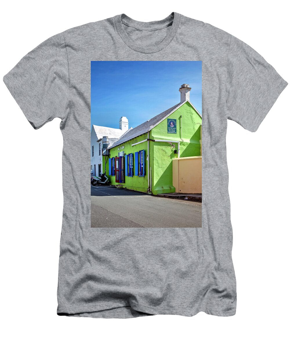 Coffee Shop St George Bermuda Lumiere T-Shirt