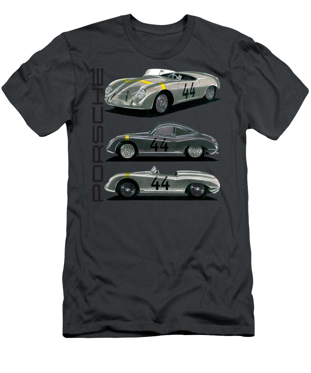 Collage Glockler Porsche 356 Roadster Vladyslav Shapovalenko T-Shirt