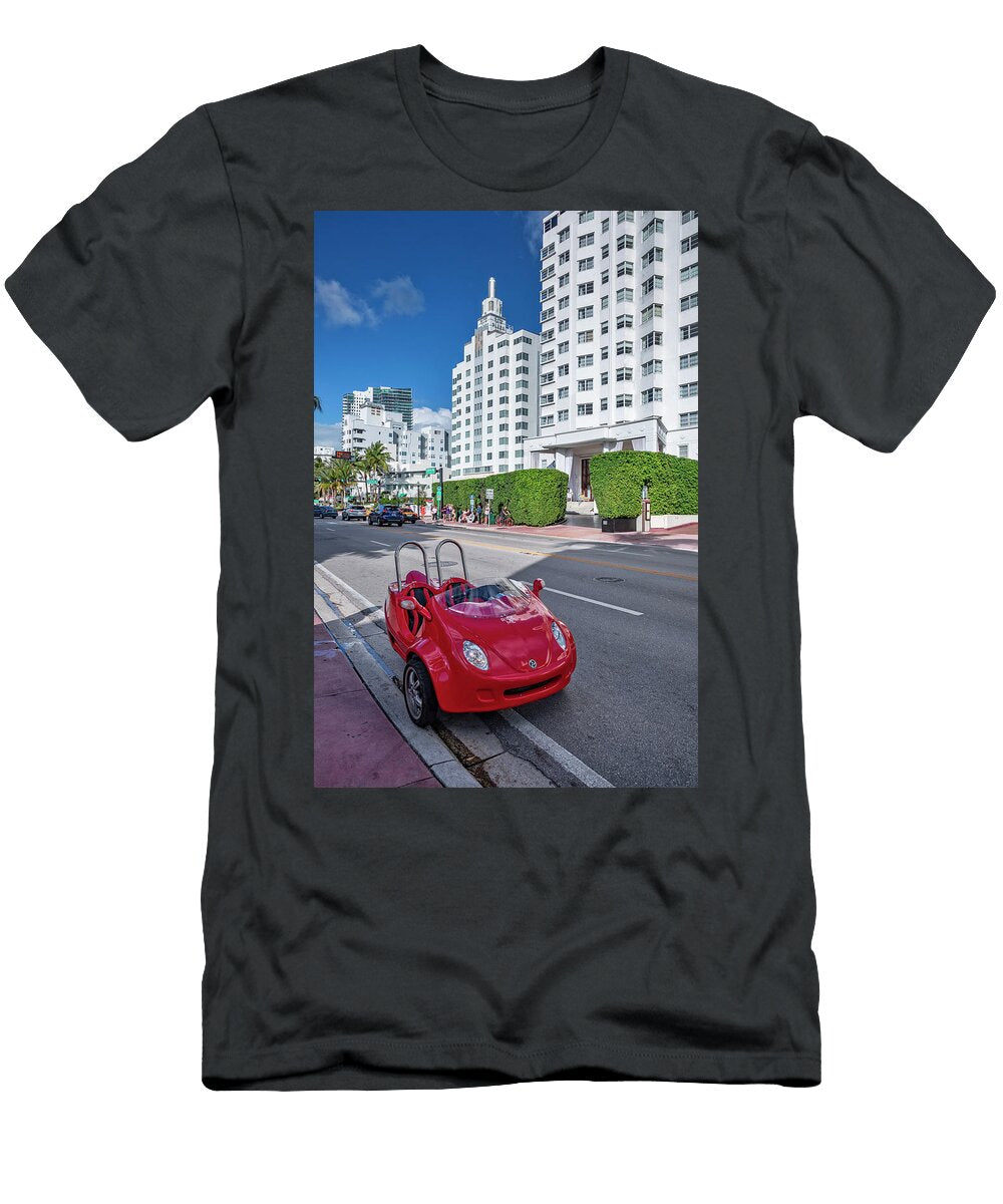 Collins Avenue Miami Fl Lumiere T-Shirt