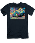 Colorful Beetle on Urban Street Volkswagen New Beetle 2000 Hatchback Vibrant Art Colorful Car Vibran Hollie Love T-Shirt