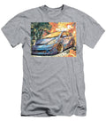 Colorful Car in a Dreamy Landscape Toyota Prius 2003 Hatchback Colorful Car Urban Art Vibrant Car Ar Hollie Love T-Shirt