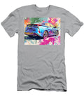 Colorful Car Splash Art Abstract Vehicle Toyota Prius 2023 Hybrid Hatchback Colorful Car Vibrant Abs Hollie Love T-Shirt