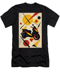 Colorful Scooter with Geometric Shapes Piaggio Mp3 500 Hpe Sport Et Business 2018 Bikes Scooter Ashtyn Treutel T-Shirt