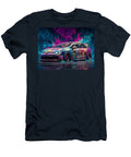 Colorful Splash Car Design Volkswagen Golf Gti 2023 Hatchback Colorful Car Artistic Design Vibrant C Hollie Love T-Shirt