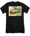 Colorful Urban Car Design Nissan Versa 2006 Hatchback Colorful Car Urban Art Vibrant Car Art Hollie Love T-Shirt