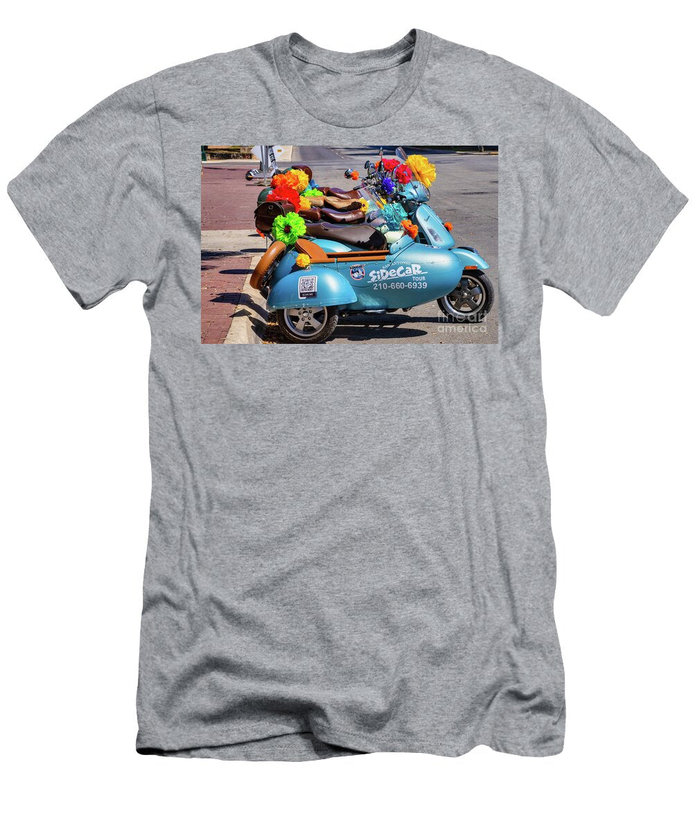 Colorful Vespas Bee Creek Photography Tod and Cynthia T-Shirt