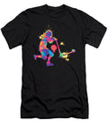Colorful Watercolor Freestyle Scooter Licensed Art T-Shirt